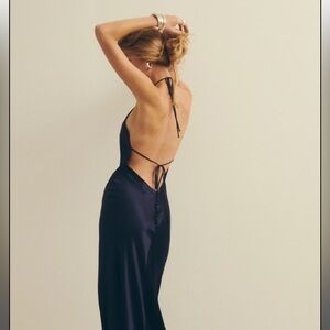 Reformation Jeany Silk Dress